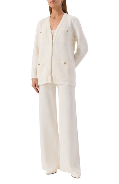 Брюки из шерсти и вискозы AND THE BRAND, арт. W26-P073L-1202-101, фото 2