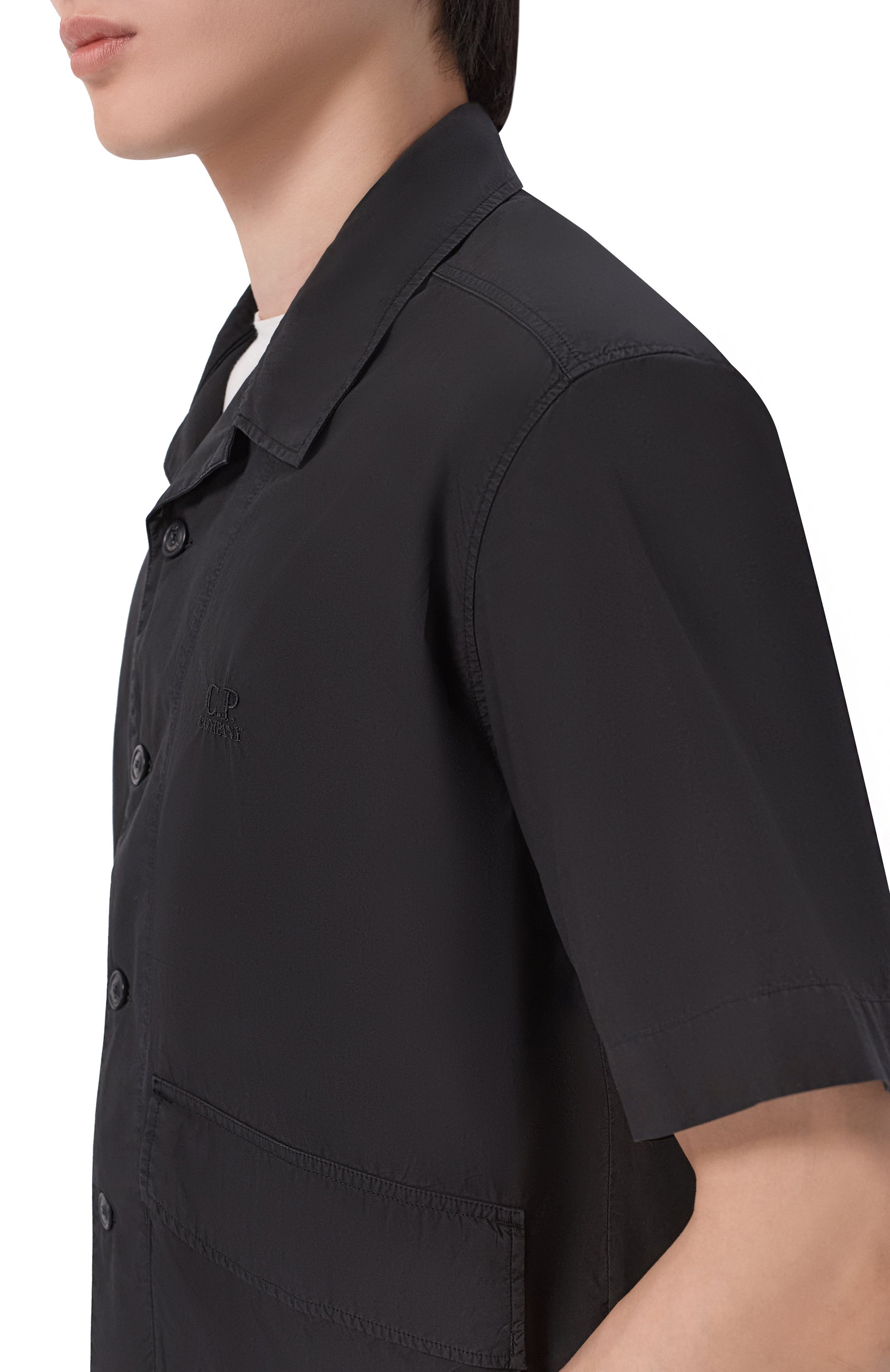 Хлопковая рубашка C.P. COMPANY, арт. 20CMSH230A/005328G, фото 5