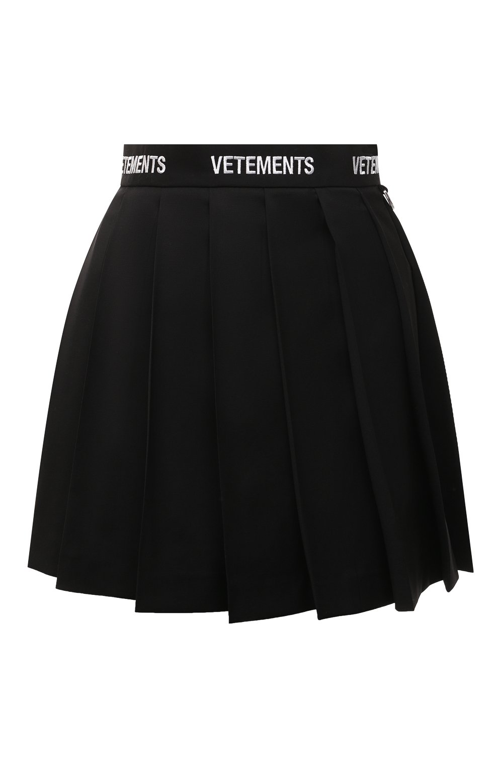 Шерстяная юбка VETEMENTS черного цвета по цене 61950 руб., арт. WE52SK240B 1200/BLACK, фото 1 Шерстяная юбка VETEMENTS, арт. WE52SK240B 1200/BLACK, фото 1