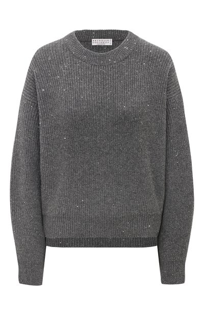 Женский свитер из кашемира и шерсти BRUNELLO CUCINELLI, арт. MBM75BP413