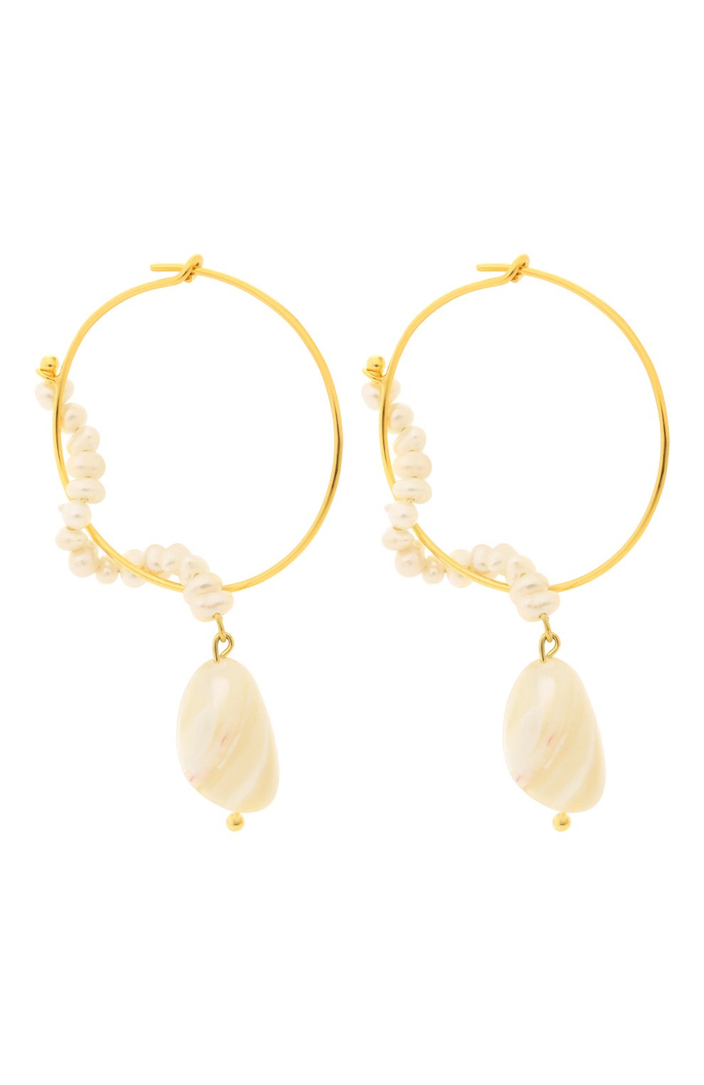 Серьги BONVO, арт. MILKWHITE, фото 3