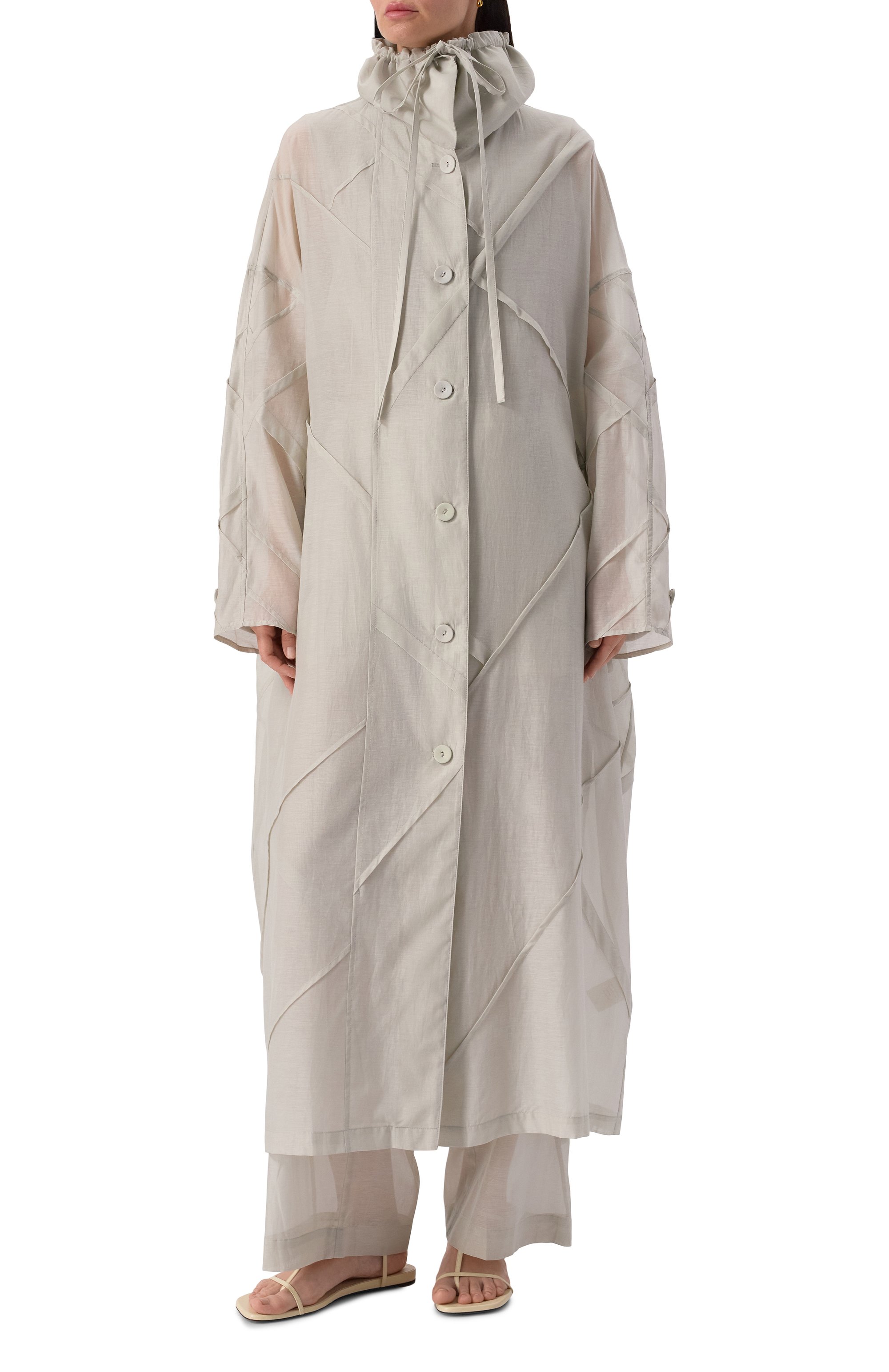 Плащ из хлопка и шелка CO, арт. 6616CSVS-S25, фото 5