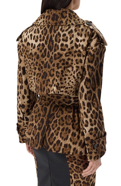 Хлопковый тренч DOLCE & GABBANA, арт. F9U46T/FSFN4, фото 4