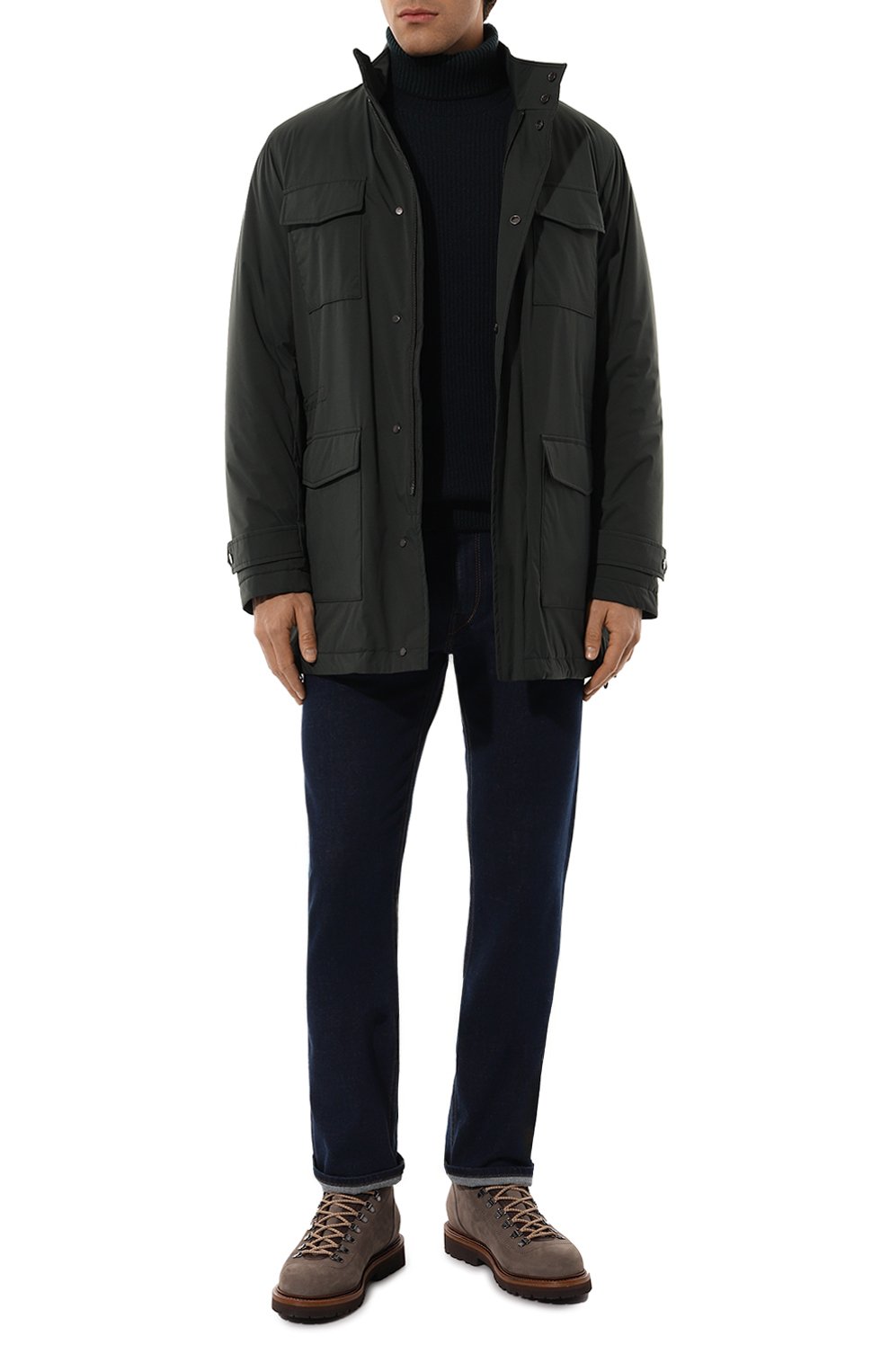 Замшевые ботинки mountain BRUNELLO CUCINELLI, арт. MZUDEMS890, фото 2