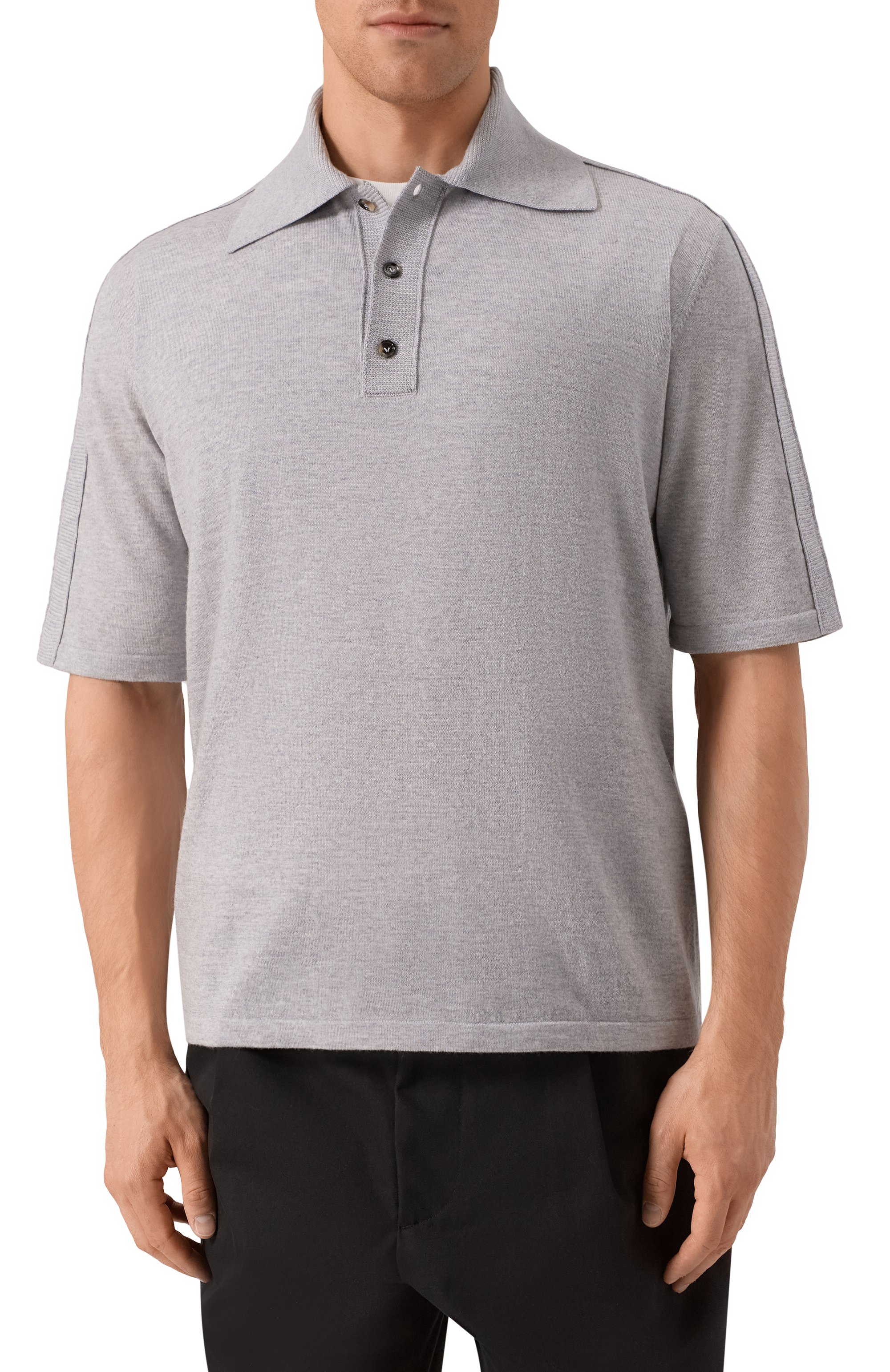 Шерстяное поло BOTTEGA VENETA, арт. 835307/V5L60, фото 3