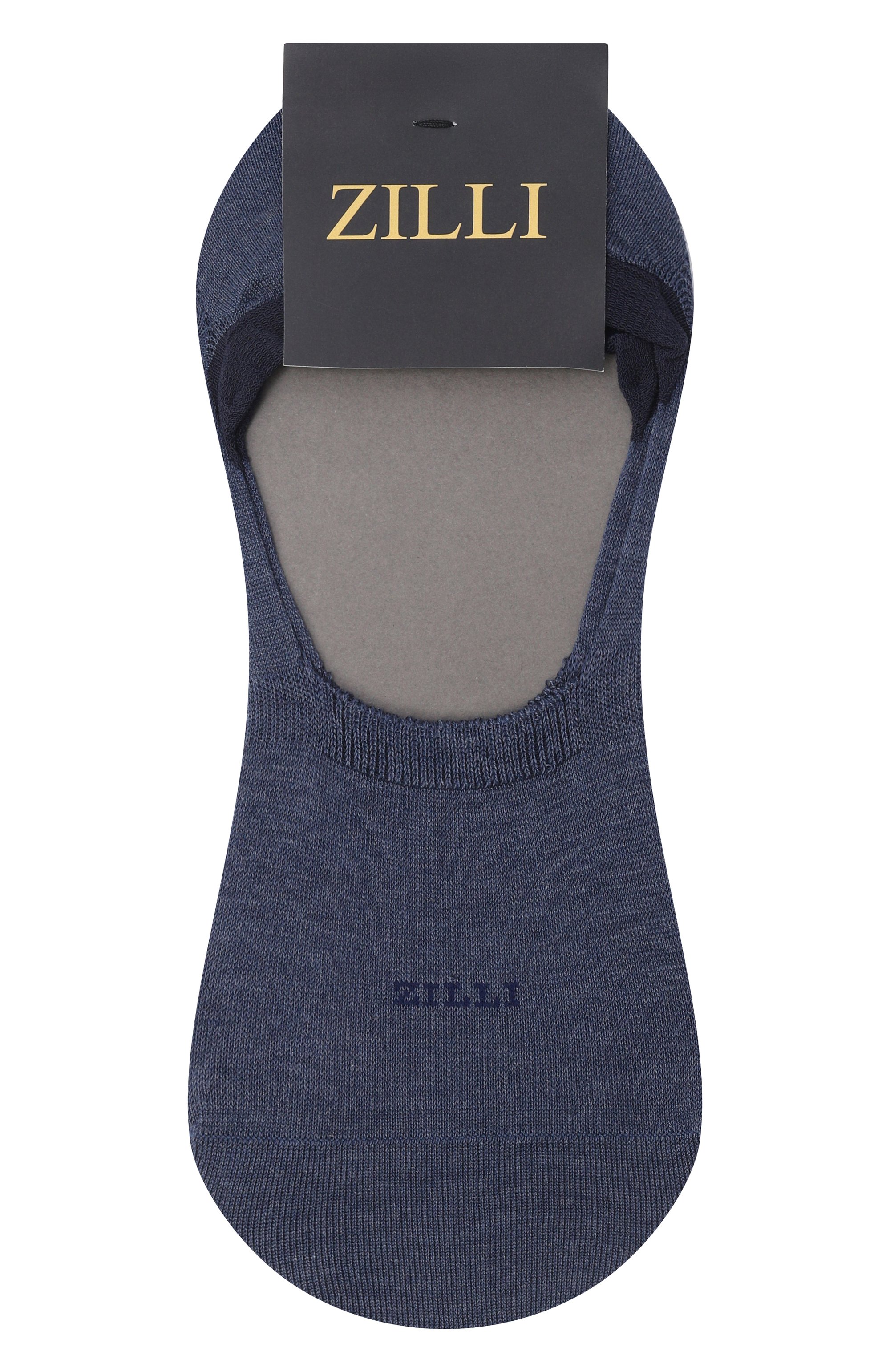 Хлопковые подследники ZILLI синего цвета по цене 5150 руб., арт. SC0005M0100VZL000, фото 1 Хлопковые подследники ZILLI, арт. SC0005M0100VZL000, фото 1