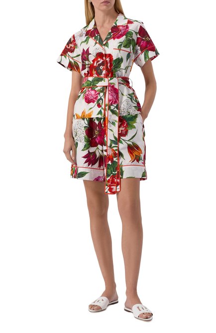 Женская хлопковая блузка DOLCE & GABBANA, арт. F5G67T/HS5TQ