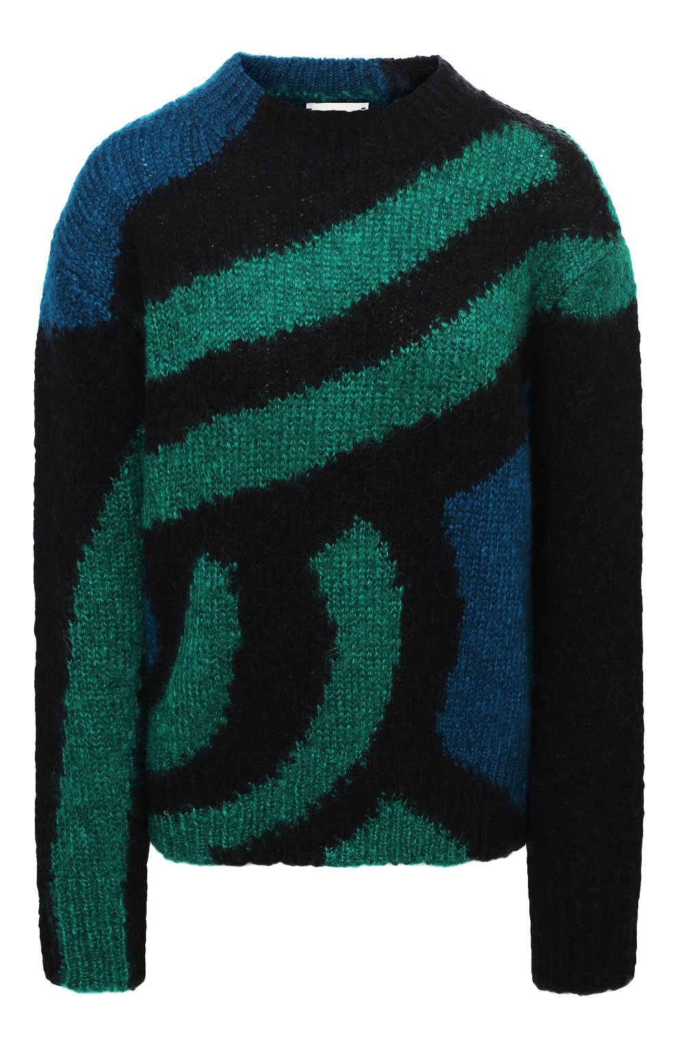 Свитер DRIES VAN NOTEN черного цвета по цене 57950 руб., арт. 202-11246-1720, фото 1 Свитер DRIES VAN NOTEN, арт. 202-11246-1720, фото 1