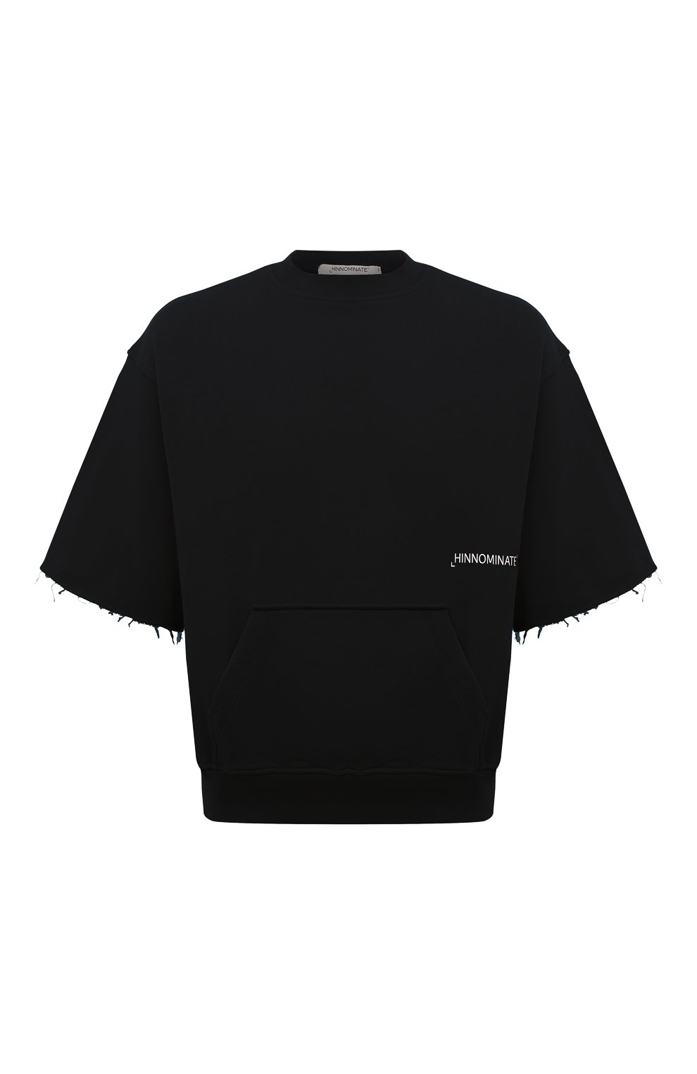Хлопковый свитшот HINNOMINATE черного цвета по цене 12350 руб., арт. HUS3/HNM195, фото 1 Хлопковый свитшот HINNOMINATE, арт. HUS3/HNM195, фото 1