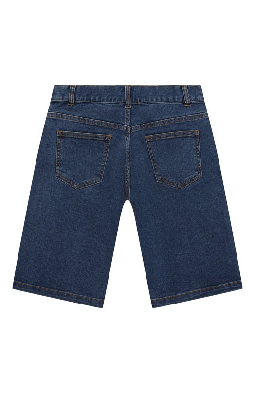 Джинсовые шорты Moschino Синий, фото 2