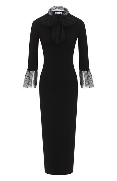 Женское платье из вискозы REDVALENTINO, арт. UR3KD00R/58J