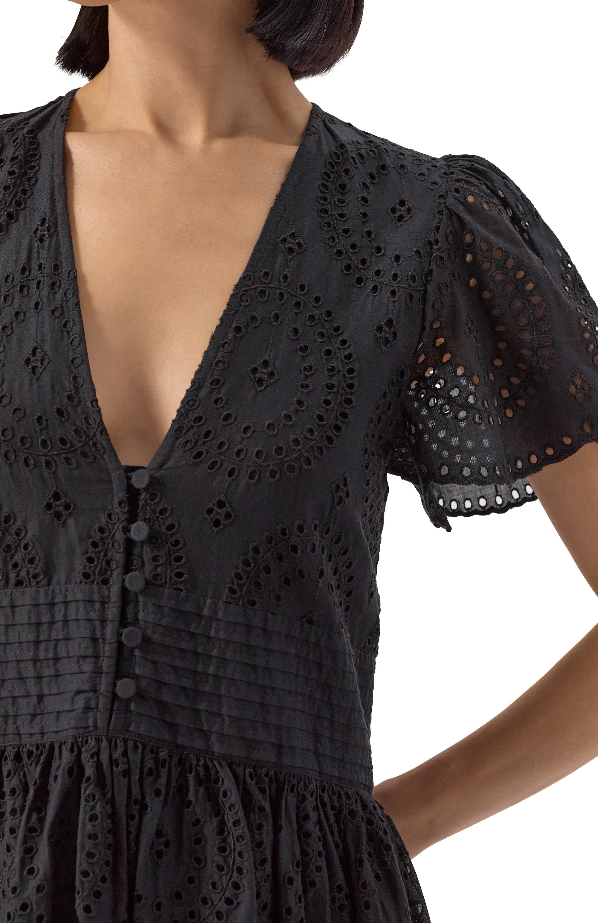 Хлопковое платье BOSS ORANGE, арт. 50538362, фото 5