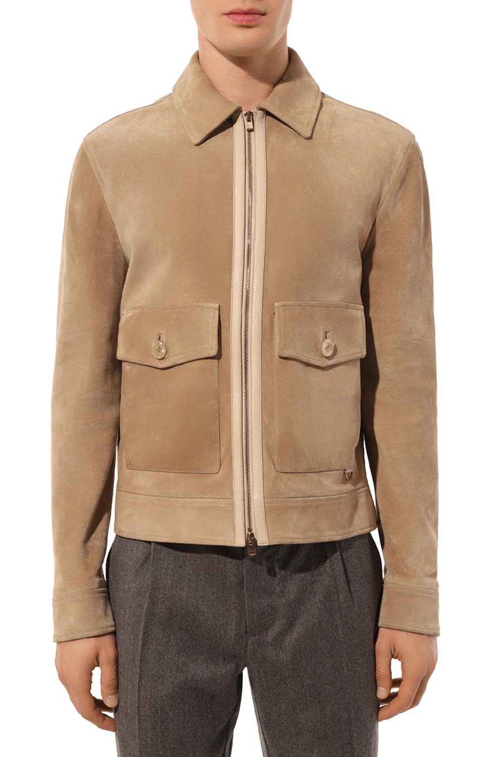 Замшевая куртка AGNONA, арт. PH07U2E, фото 3