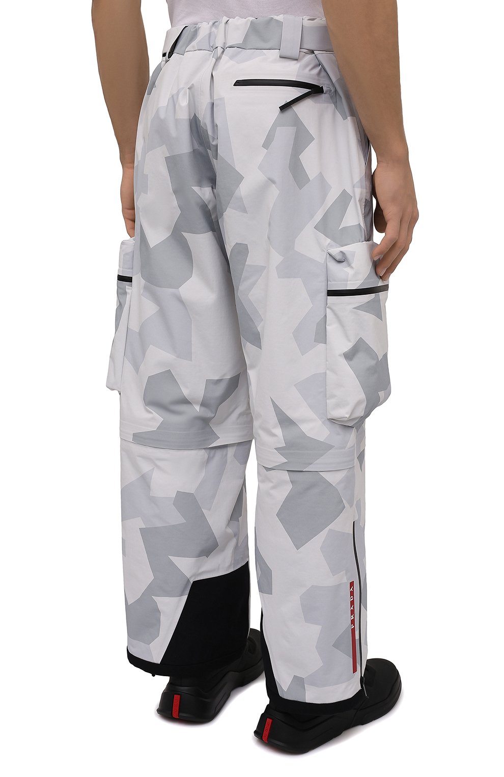 Утепленные брюки PRADA, арт. SPH124-1YYU-F0K44-202, фото 4