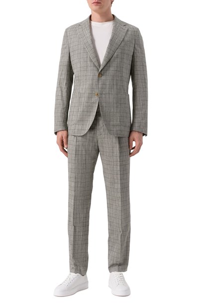 Пиджак из хлопка и шерсти WINDSOR светло-зеленого цвета по цене 96350 руб., арт. 13 GI0RN0 10019056/30045435, фото 3 Пиджак из хлопка и шерсти WINDSOR, арт. 13 GI0RN0 10019056/30045435, фото 3