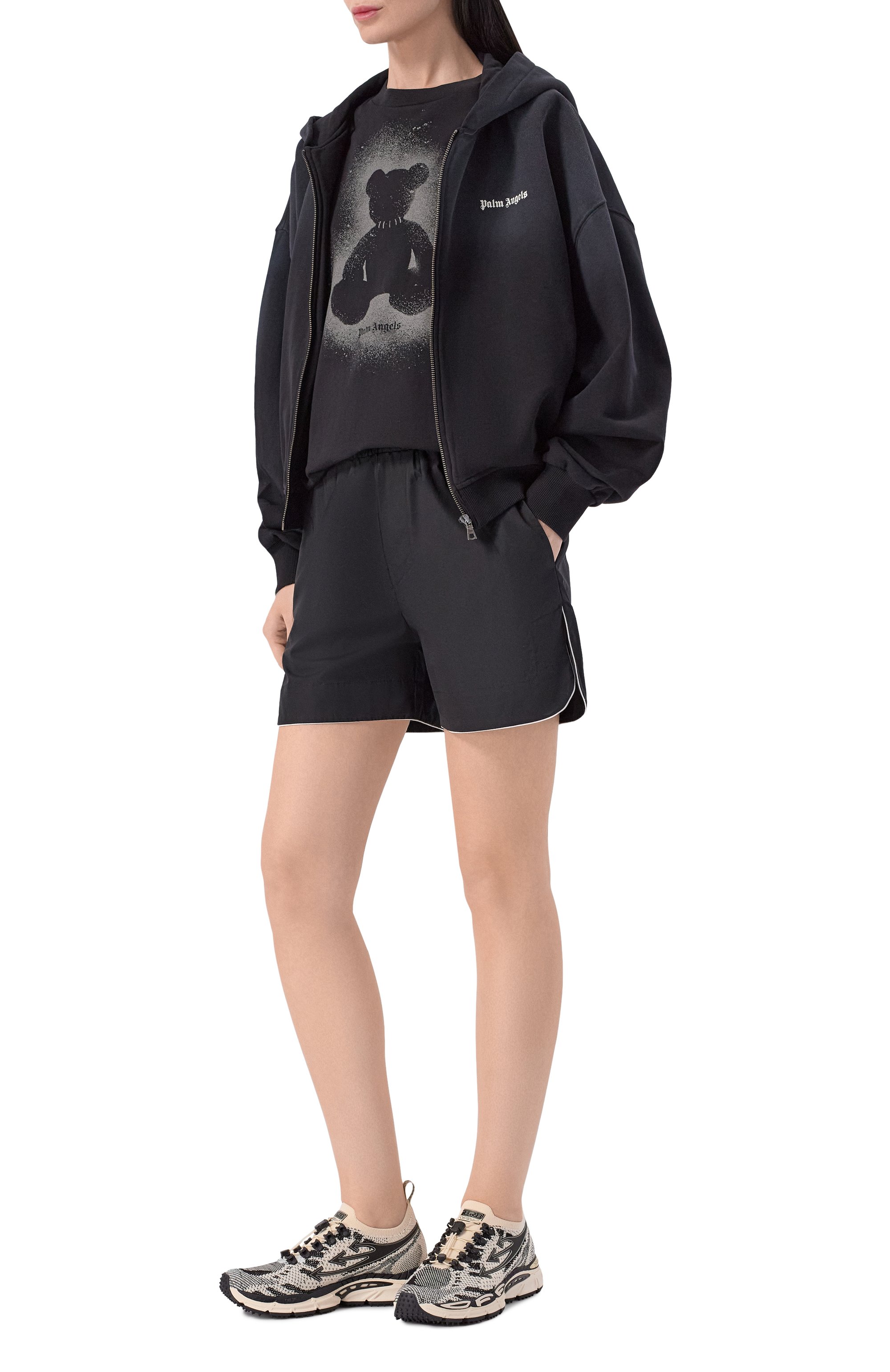 Комбинированные кроссовки be right back OFF-WHITE, арт. 0WIA28KS26FAB001, фото 3