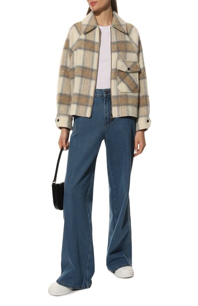 Куртка WOOLRICH кремового цвета по цене 39950 руб., арт. CFWW0S0076FR/UT3162, фото 2 Куртка WOOLRICH, арт. CFWW0S0076FR/UT3162, фото 2