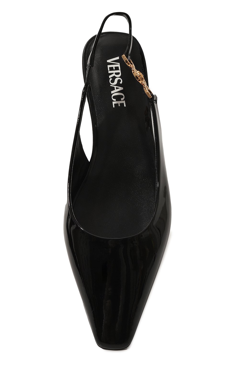 Кожаные балетки VERSACE, арт. 1013024/D2VE, фото 6