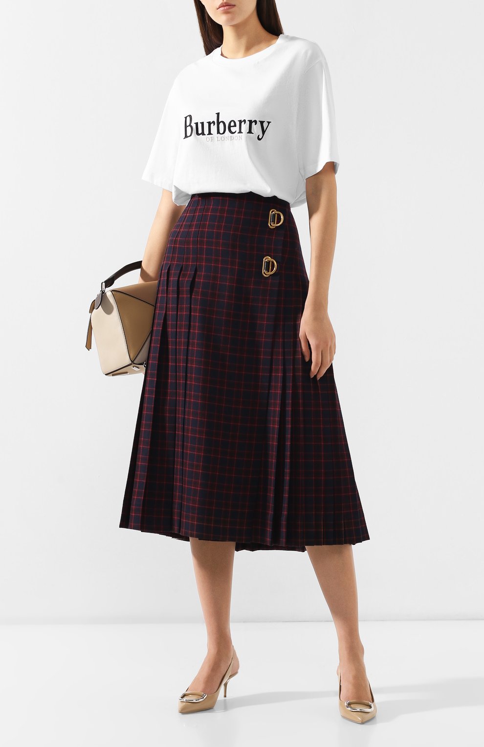 Хлопковая футболка BURBERRY, арт. 8005940, фото 2