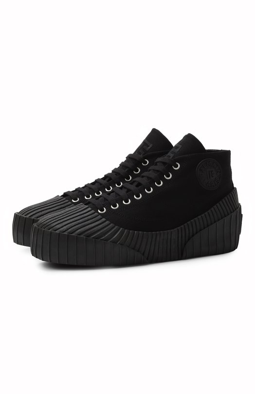 Текстильные кеды Riff Low Balmain FN1VI756/TCNS Чёрный FN1VI756/TCNS