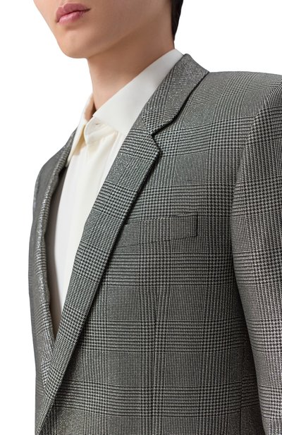 Пиджак из шерсти и вискозы SAINT LAURENT, арт. 600331/Y1B55, фото 5