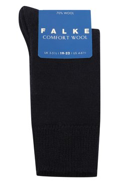 Детские утепленные носки comfort wool FALKE синего цвета, арт. 10488 | Фото 1 (Материал: Текстиль, Шерсть; Региональные ограничения белый список (Axapta Mercury): RU; Материал сплава: Проставлено, Проверено; Кросс-КТ: Носки, Школьные аксессуары; Нос: Не проставлено; Статус проверки: Проверено, Проверена категория)