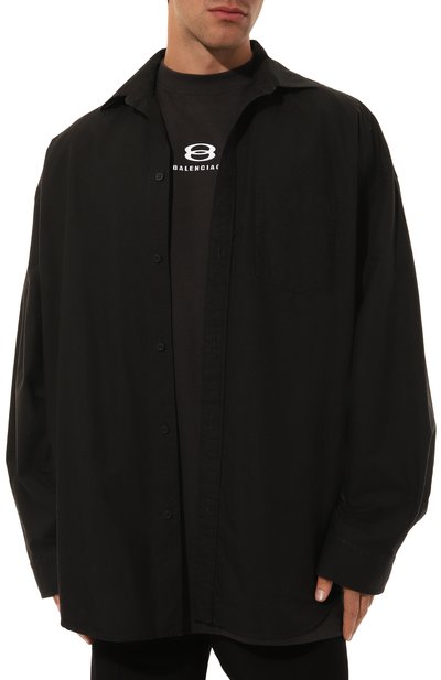 Хлопковая рубашка BALENCIAGA, арт. 794656/TNM60, фото 3