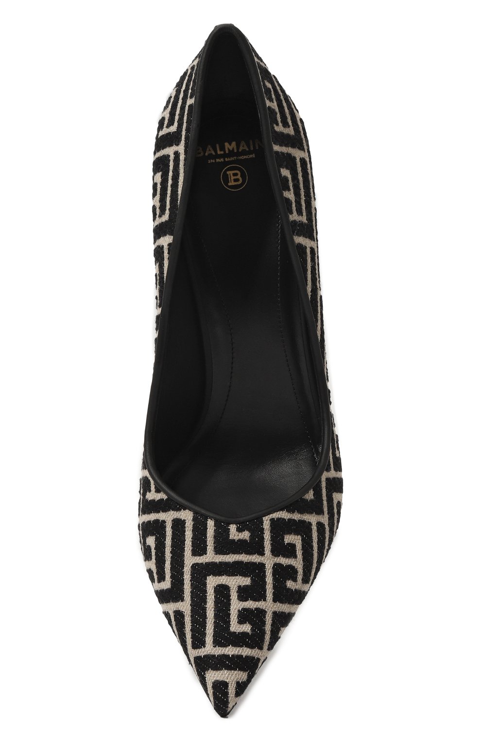 Текстильные туфли ruby BALMAIN, арт. AN1UA517TJMA, фото 6