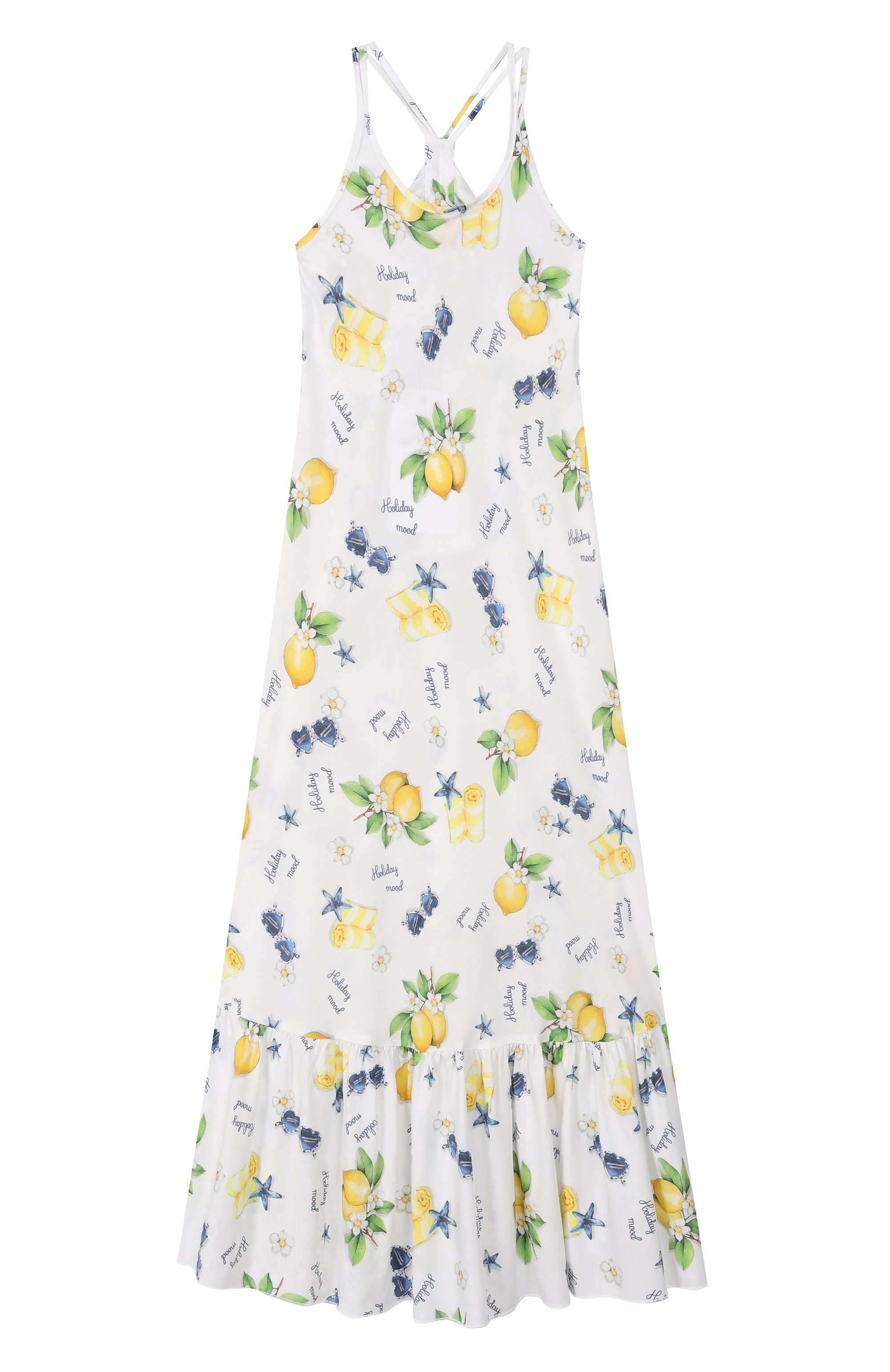 Хлопковый сарафан MONNALISA, арт. 19G913, фото 1