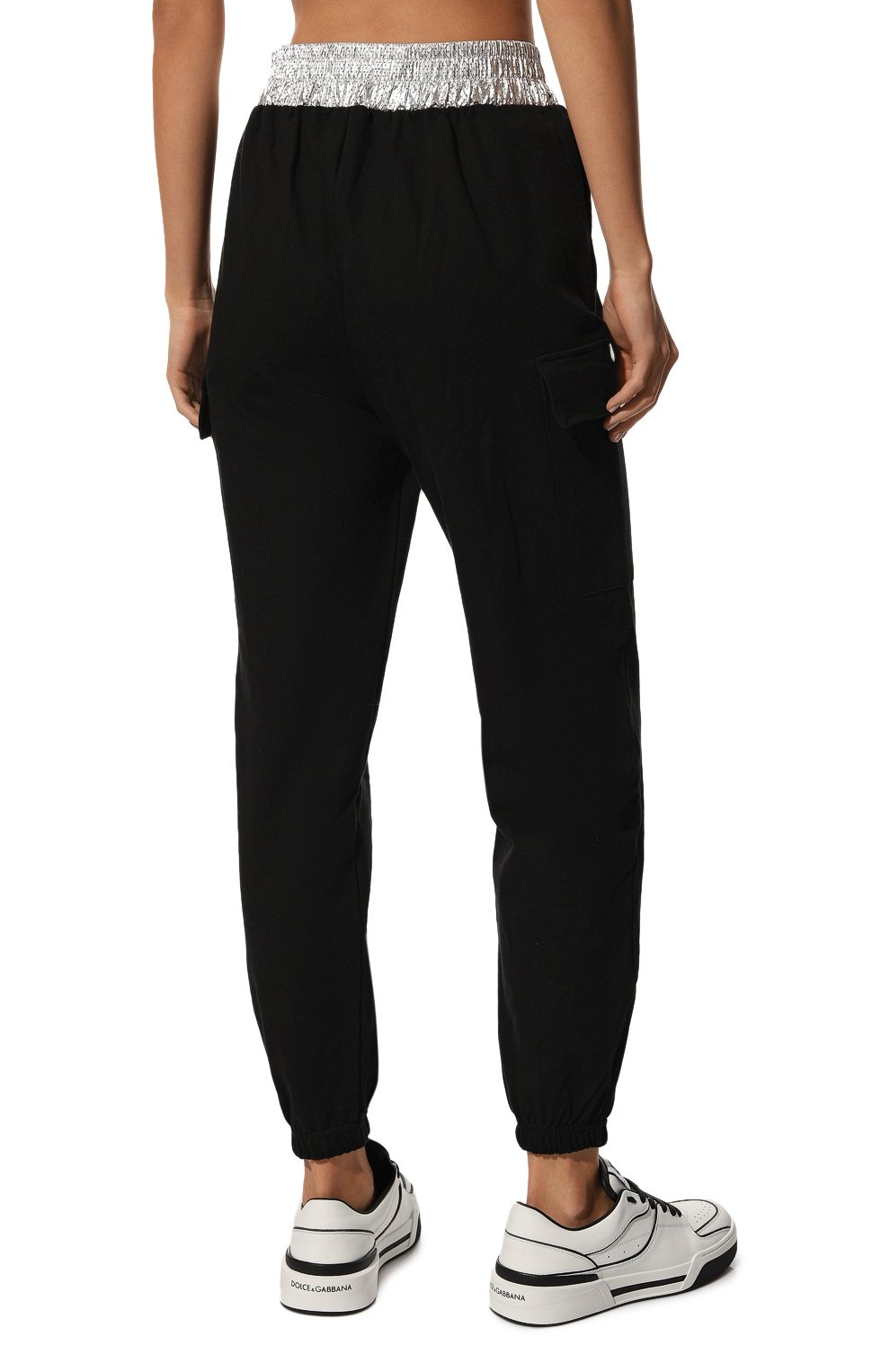 Джоггеры HEROINE SPORT черного цвета по цене 11500 руб., арт. HS-4173, фото 4 Джоггеры HEROINE SPORT, арт. HS-4173, фото 4