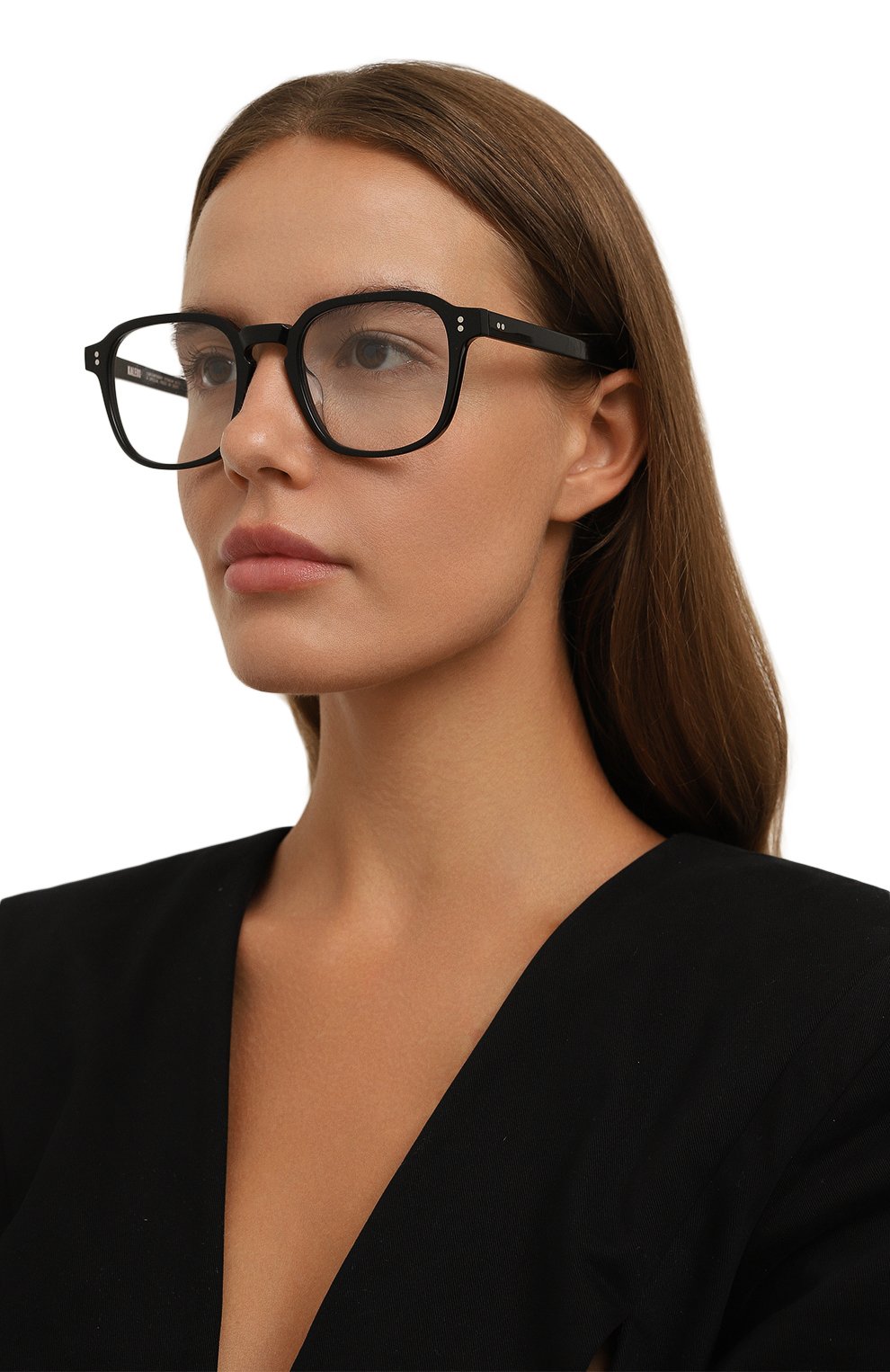 Оправа KALEOS черного цвета по цене 21600 руб., арт. M0NTAGU BIG C-001, фото 2 Оправа KALEOS, арт. M0NTAGU BIG C-001, фото 2