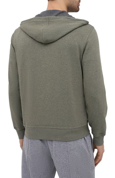 Хлопковая толстовка BRUNELLO CUCINELLI, арт. M0T319069G, фото 4