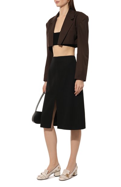 Кожаные туфли marmont GUCCI, арт. 551548 D3V00, фото 2