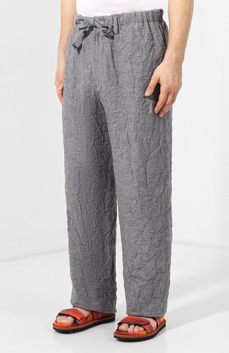 Льняные брюки ISSEY MIYAKE, арт. ME96-FF143, фото 1