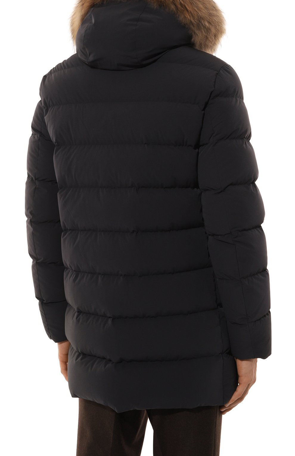 Пуховик с отделкой из енотовидной собаки HETREGO, арт. 8N436M/PARKER, фото 4