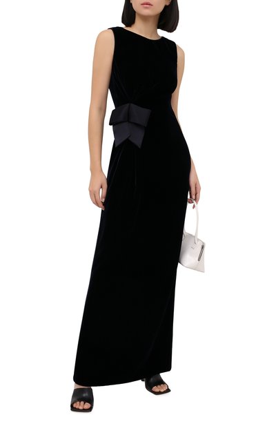 Бархатное платье GIORGIO ARMANI, арт. 0WHVA079/T01FD, фото 2
