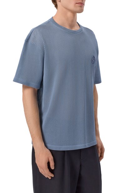 Хлопковая футболка GIORGIO ARMANI, арт. GM003397/TE20625, фото 3