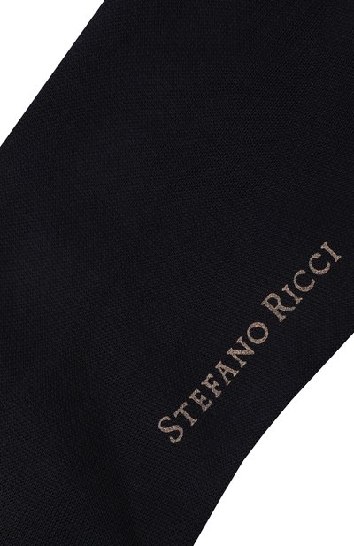 Носки из хлопка и шелка STEFANO RICCI темно-синего цвета по цене 6875 руб., арт. P062RI0006/P062RI, фото 2 Носки из хлопка и шелка STEFANO RICCI, арт. P062RI0006/P062RI, фото 2