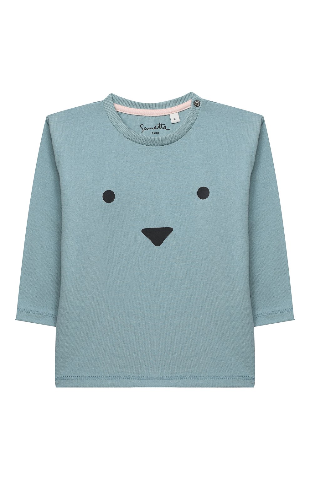 Хлопковый лонгслив SANETTA, арт. 10091, фото 1