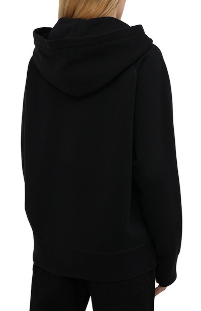 Хлопковая толстовка TOSKVA черного цвета по цене 19600 руб., арт. ZIP hoodie-HZ.U.001-W21-F5-900-100, фото 4 Хлопковая толстовка TOSKVA, арт. ZIP hoodie-HZ.U.001-W21-F5-900-100, фото 4