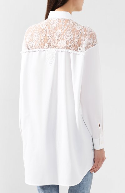 Хлопковая рубашка GOLDEN GOOSE DELUXE BRAND, арт. G34WP145.A1, фото 4