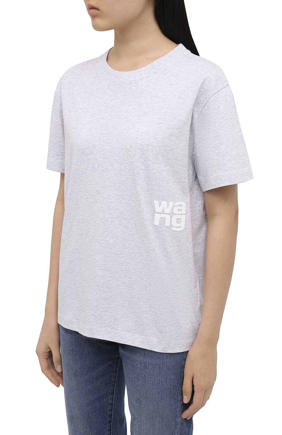 Хлопковая футболка ALEXANDERWANG.T, арт. 4CC1201152, фото 3