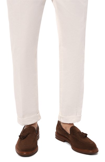 Замшевые лоферы BRUNELLO CUCINELLI, арт. MZUPEB2199, фото 3