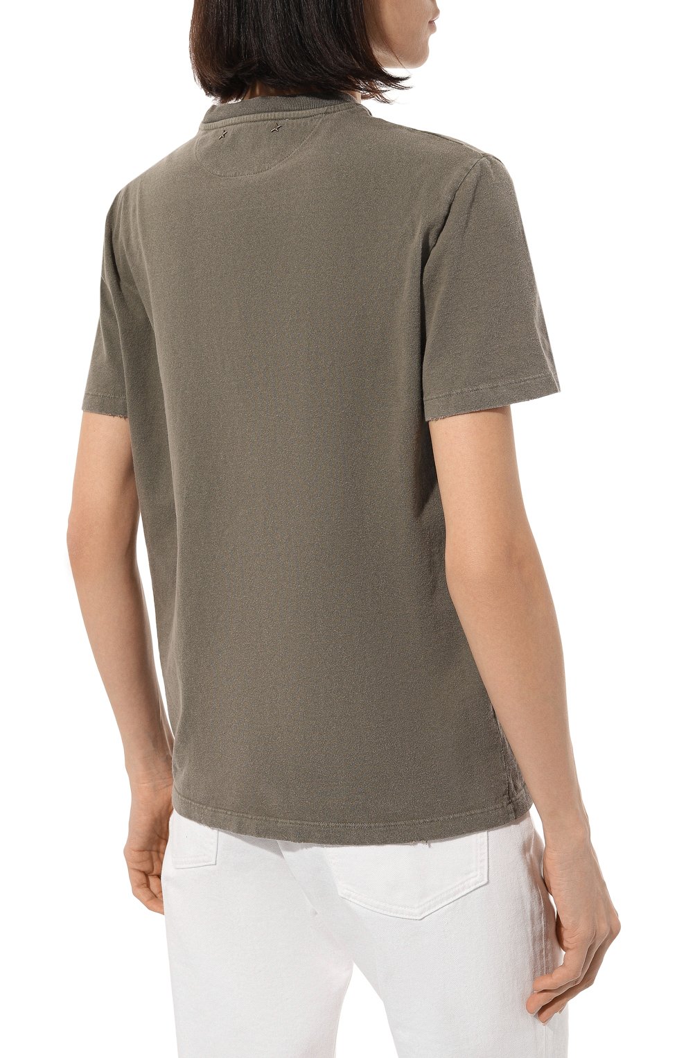 Хлопковая футболка GOLDEN GOOSE DELUXE BRAND, арт. GWP01220.P000671, фото 4