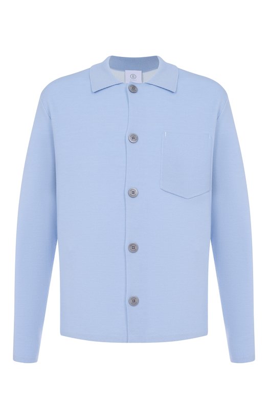 Шерстяная куртка-рубашка Bogner 88311222 Голубой 88311222