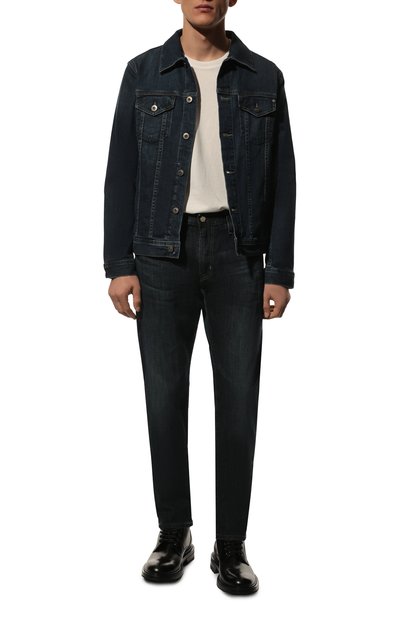 Джинсовая куртка dart AG ADRIANO GOLDSCHMIED темно-синего цвета по цене 45750 руб., арт. 4444LED/GRAN/MX, фото 2 Джинсовая куртка dart AG ADRIANO GOLDSCHMIED, арт. 4444LED/GRAN/MX, фото 2