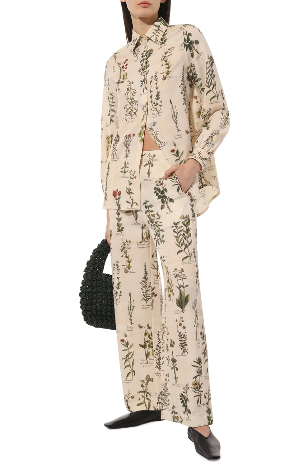 Брюки из кашемира и шелка COLOMBO, арт. PA00453/FR, фото 2