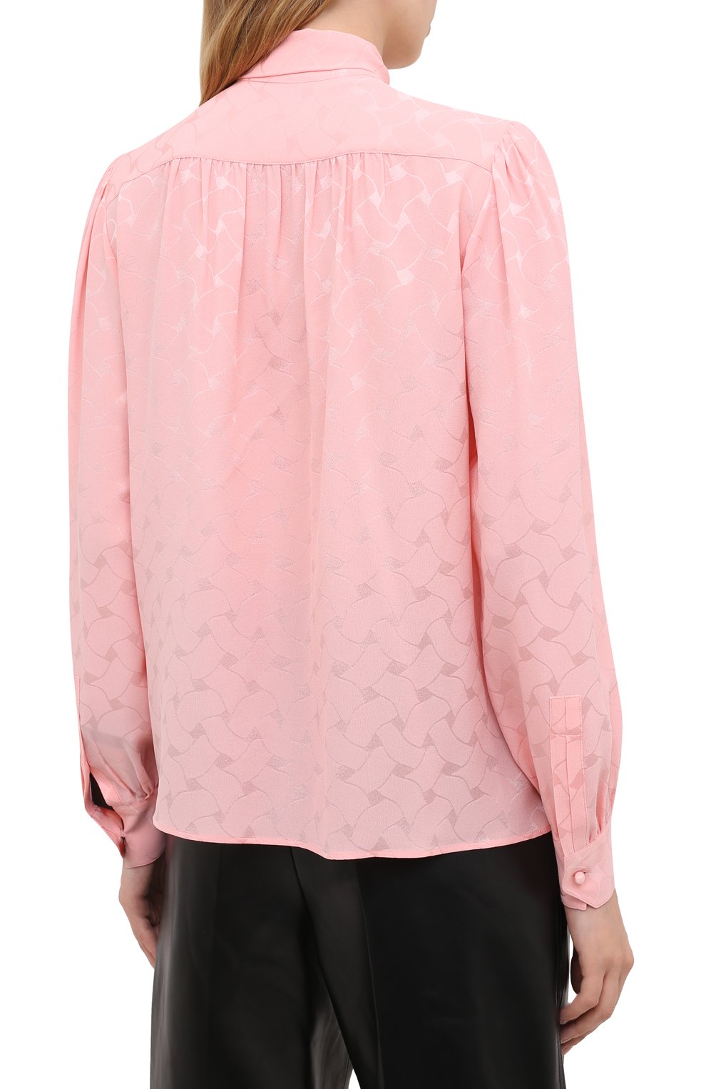 Шелковая блузка SAINT LAURENT, арт. 641593/Y7B25, фото 4