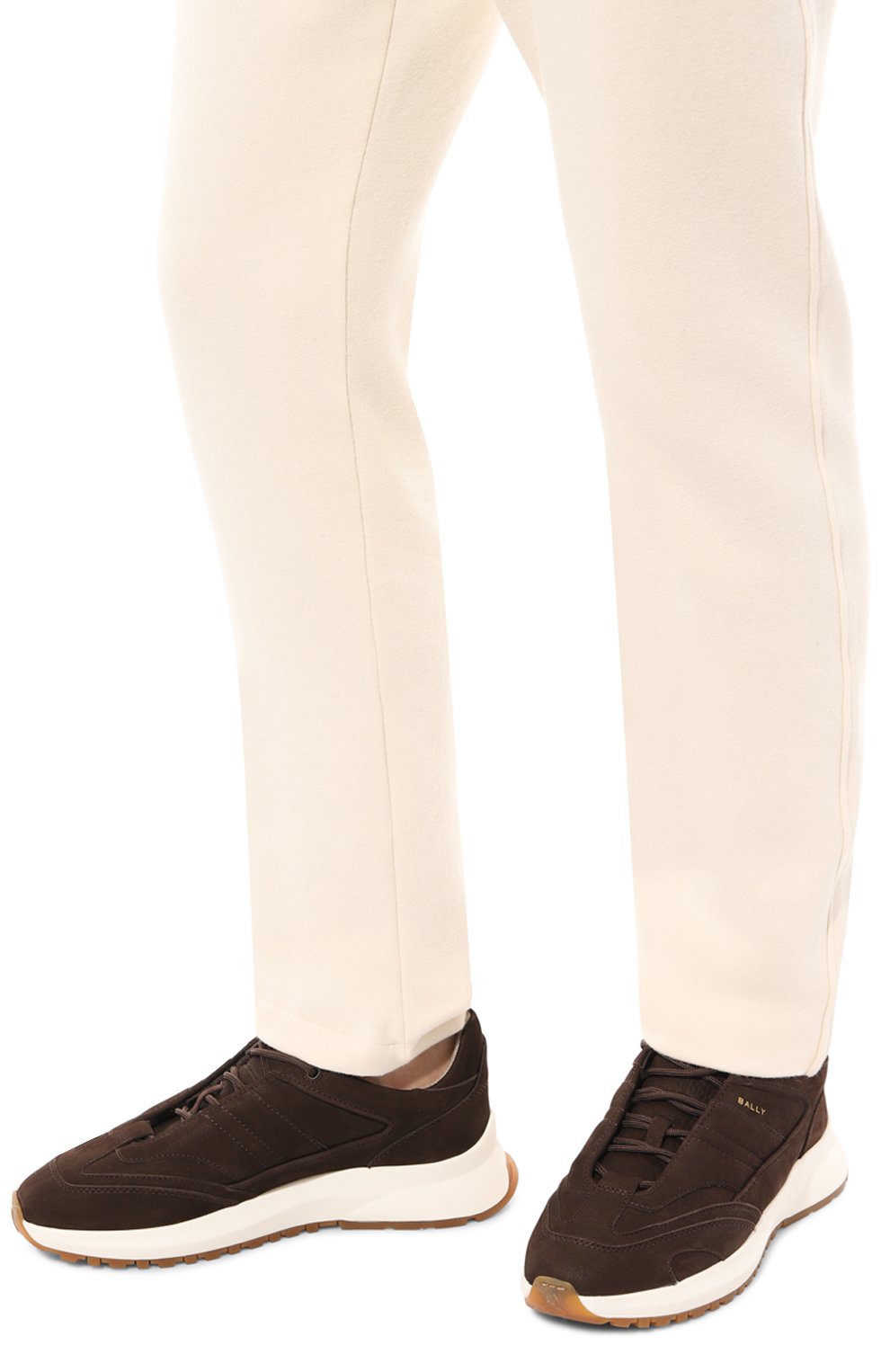 Кроссовки dressy из нубука BALLY, арт. MSK0AL/NK005, фото 3