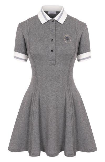 Женское хлопковое платье BRUNELLO CUCINELLI, арт. ML944A5325